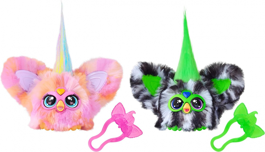 Furby Furblets Fierce & Fabulous 2 Pack, Greenie-Meanie & May-May