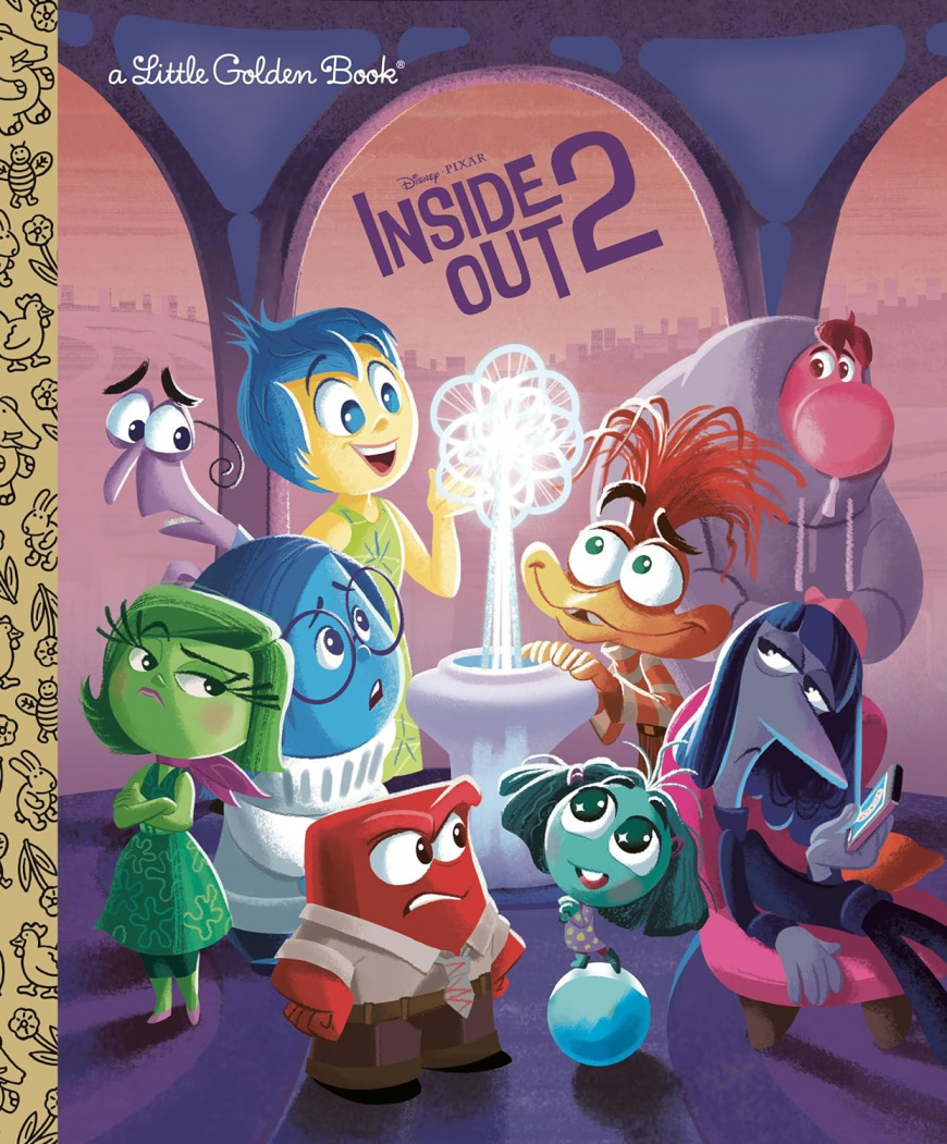 Inside Out 2 Little Golden Book