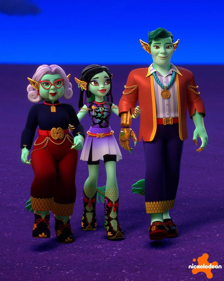 More images of Jinafire and Venus in Nickelodeon series