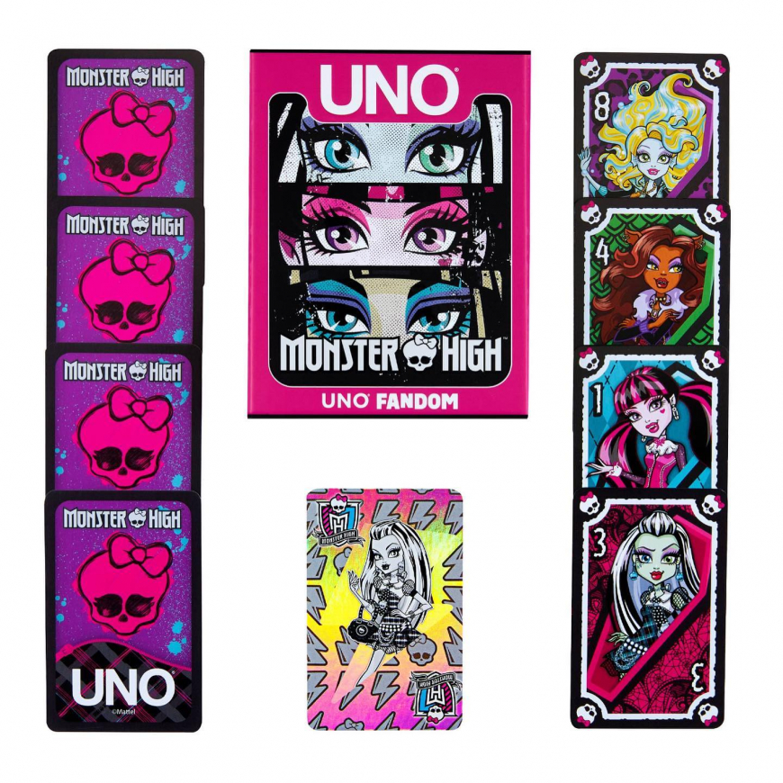 New UNO Monster High 2024