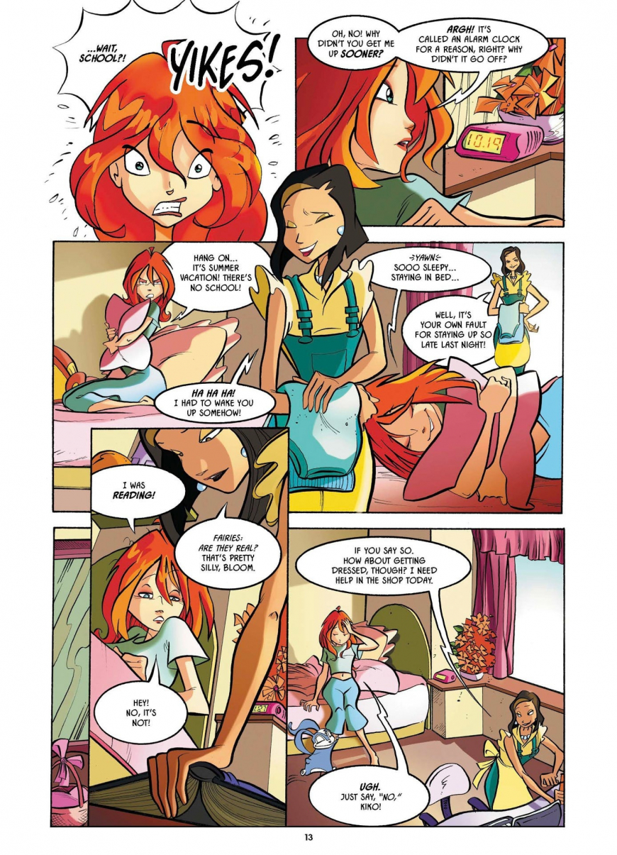 Winx Club Vol. 2 comics books: Friends, Monsters, and Witches!