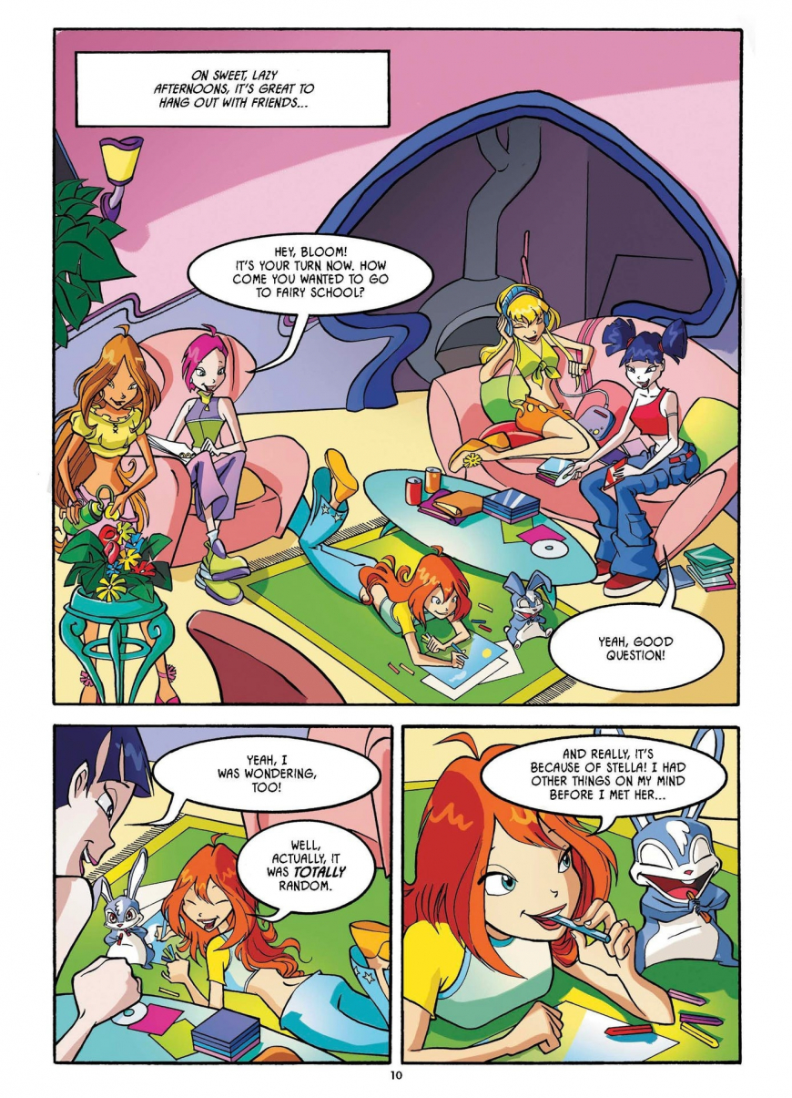 Winx Club Vol. 2 comics books: Friends, Monsters, and Witches!