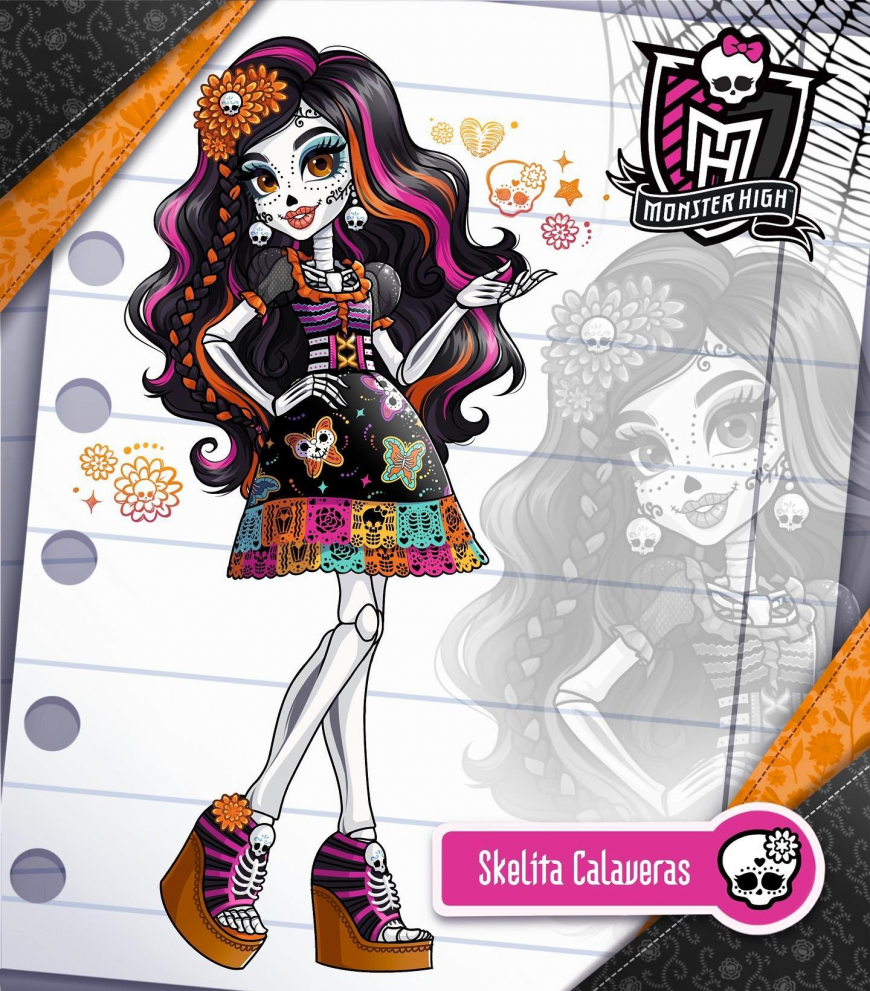 Monster High G3 dolls inspired art