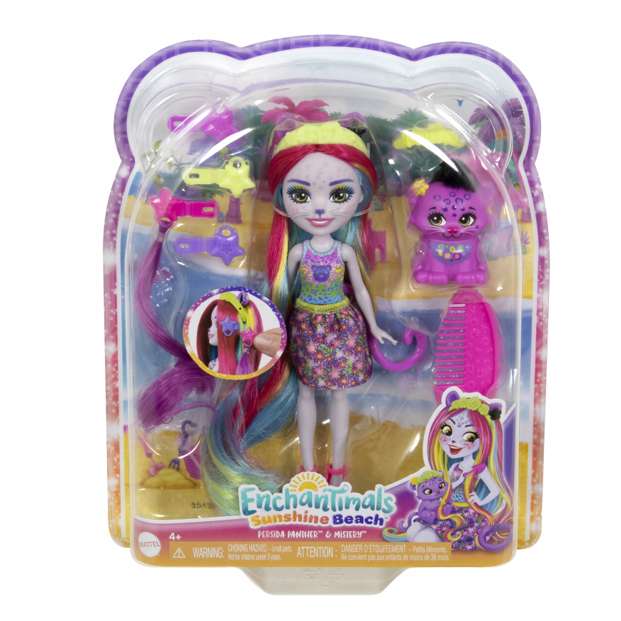 Enchantimals Sunshine Beach Persida Panther doll
