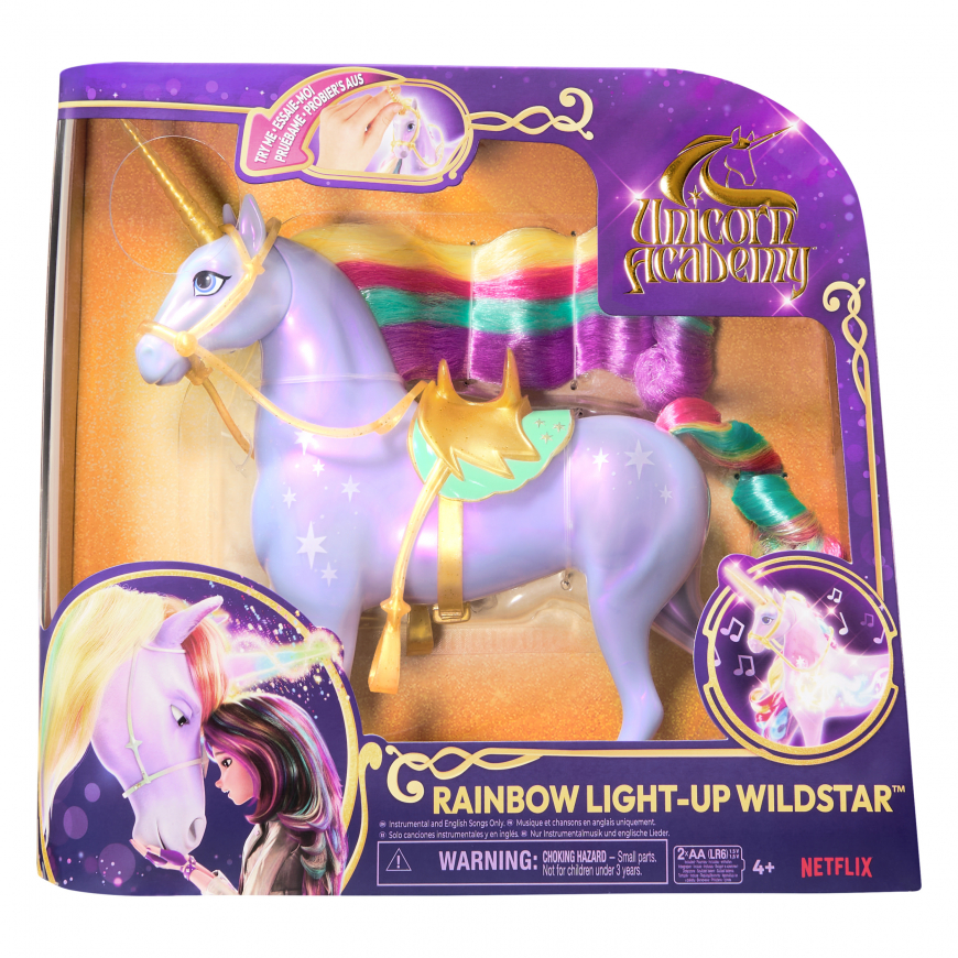 Unicorn Academy Unicorn Rainbow Light-Up Wildstar