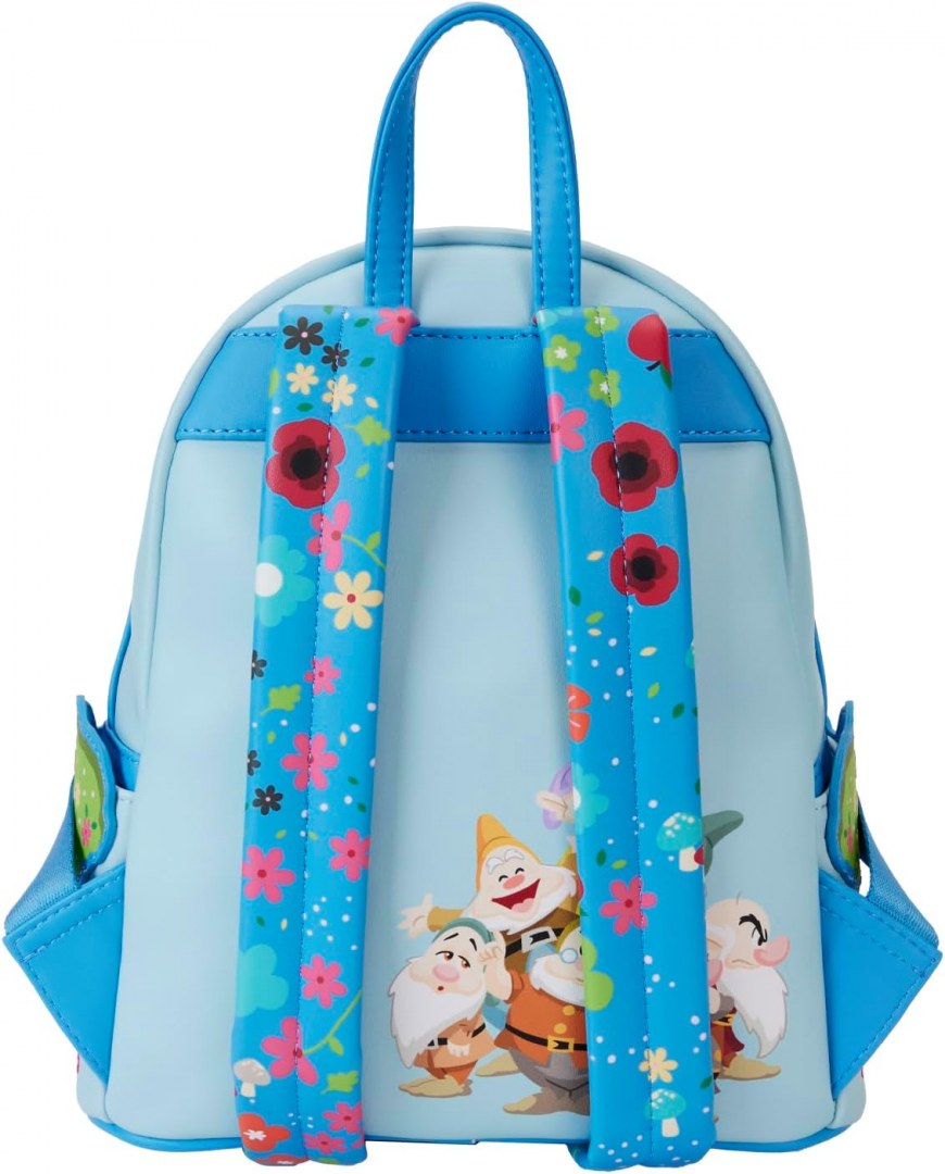 Loungefly Disney Snow White Forest Scene Mini-Backpack and Wallet