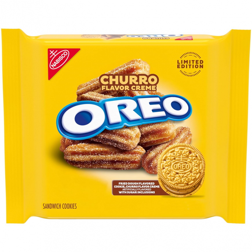 Churro Creme flavor Oreo Limited Edition cookies