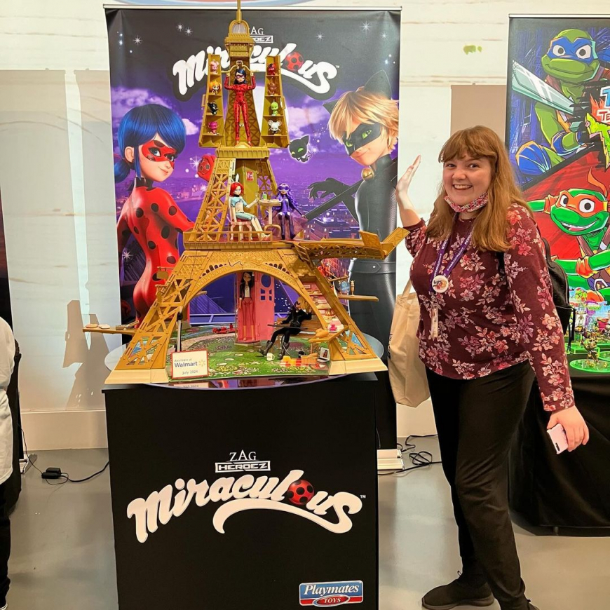 Miraculous Ladybug Paris Heroez Eiffel Tower Playset