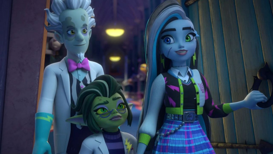 Monster High G3 characters and their parents