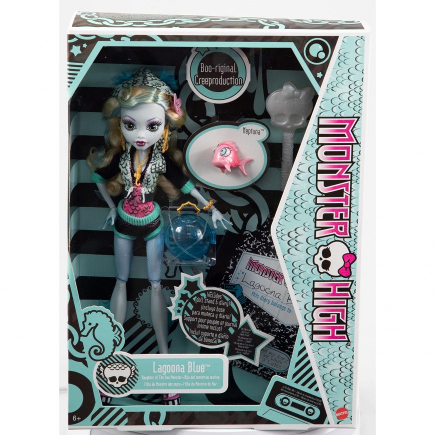 Monster High Reproduction 2024 Doll Lagoona Blue