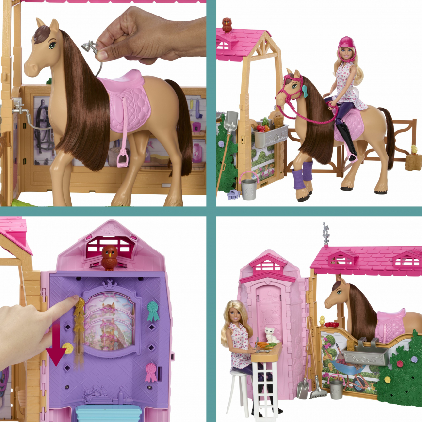 Barbie Mysteries The Great Horse Chase Ultimate Stable Playset