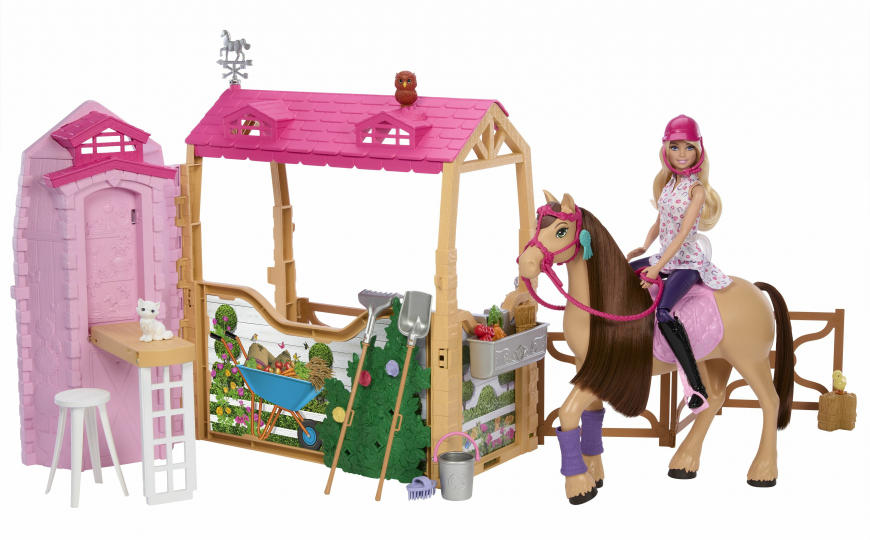 Barbie Mysteries The Great Horse Chase Ultimate Stable Playset