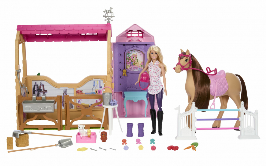Barbie Mysteries The Great Horse Chase Ultimate Stable Playset