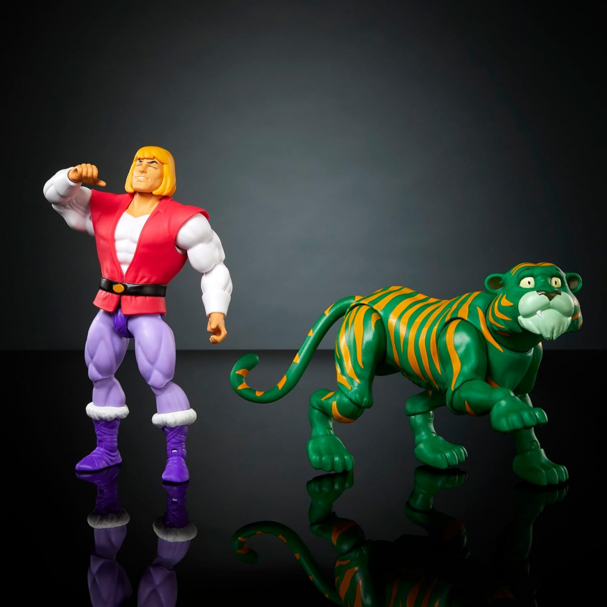 Masters of the Universe Origins Action Figure 2-Pack Prince Adam and Cringer