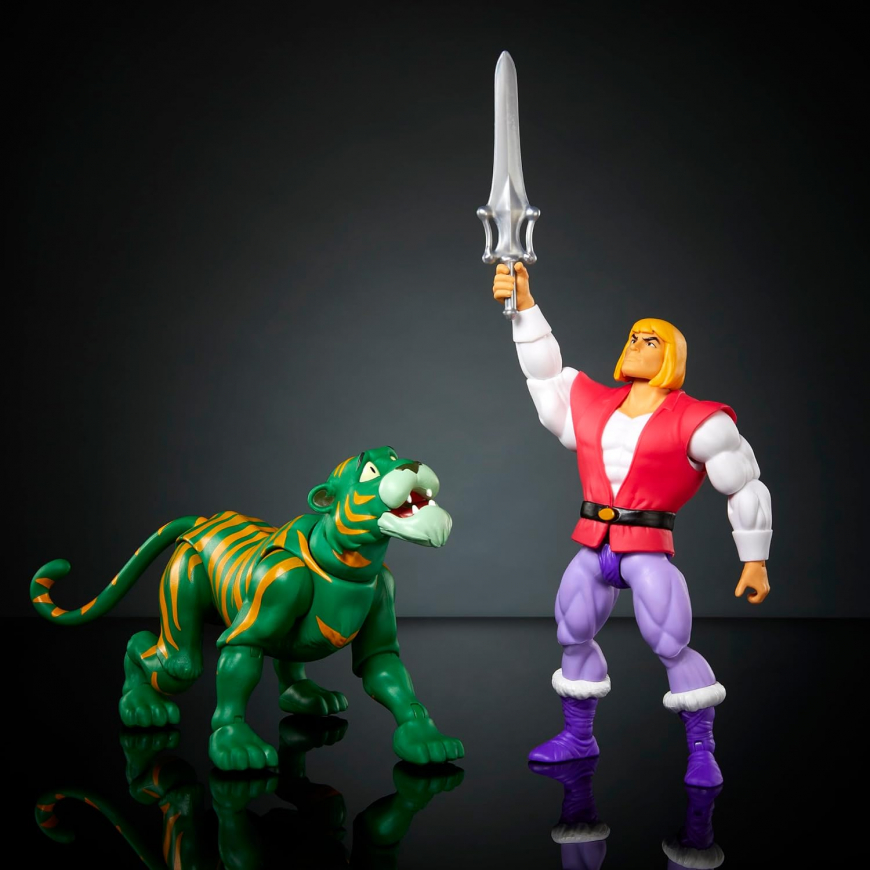 Masters of the Universe Origins Action Figure 2-Pack Prince Adam and Cringer