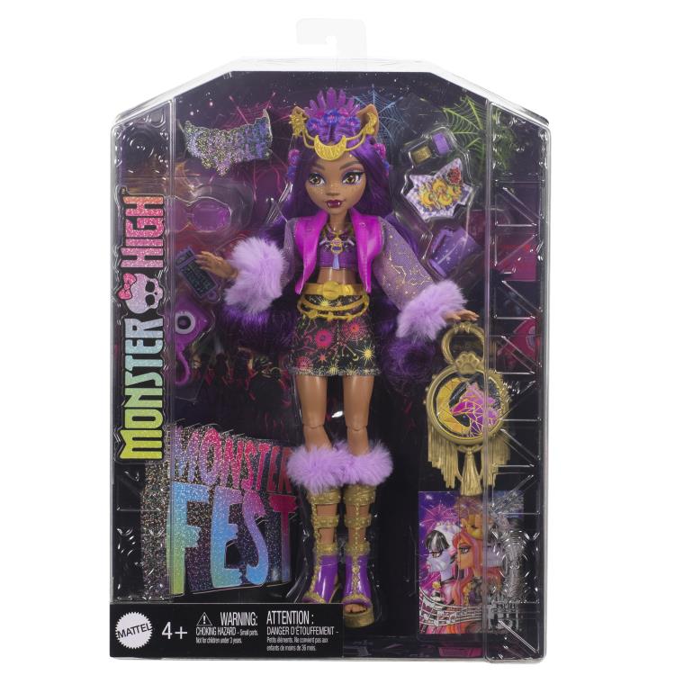 Monster High Clawdeen Wolf Monster Fest doll in box