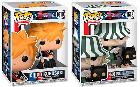 Funko Pop Anime Bleach figures