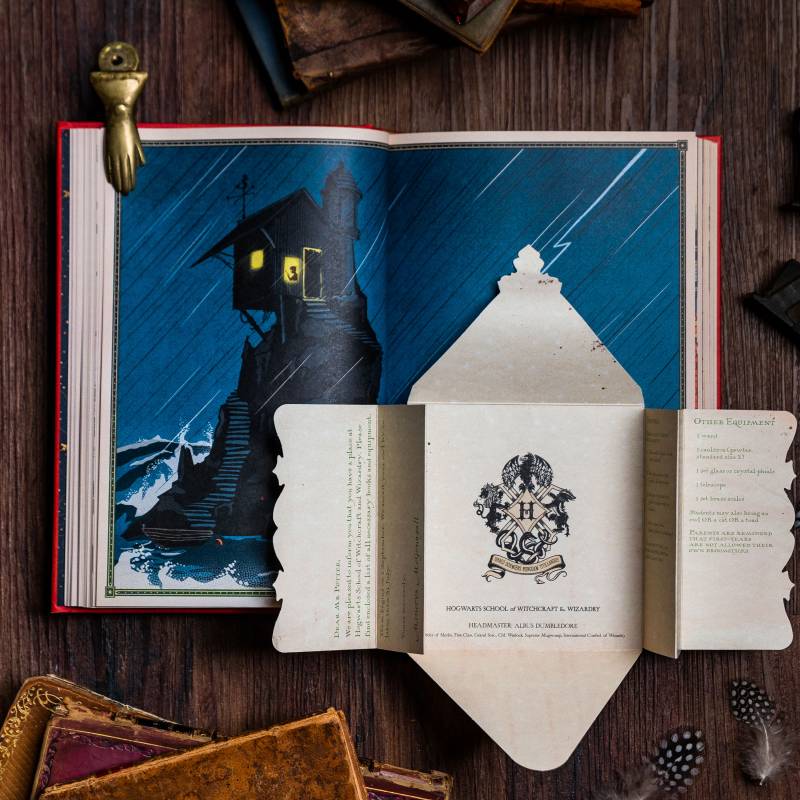 Harry Potter MinaLima Editions Books 1-3 Boxed Set