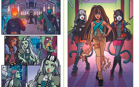 Monster High: New Scaremester new comic books series from IDW