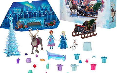 Olaf's Frozen Adventure Advent Calendar 2024 from Mattel