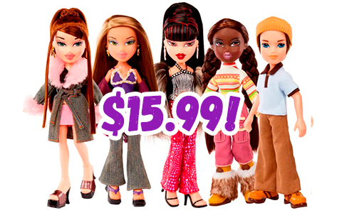 Bratz Series 3 dolls: Dana, Fianna, Felicia, Tiana, and Koby