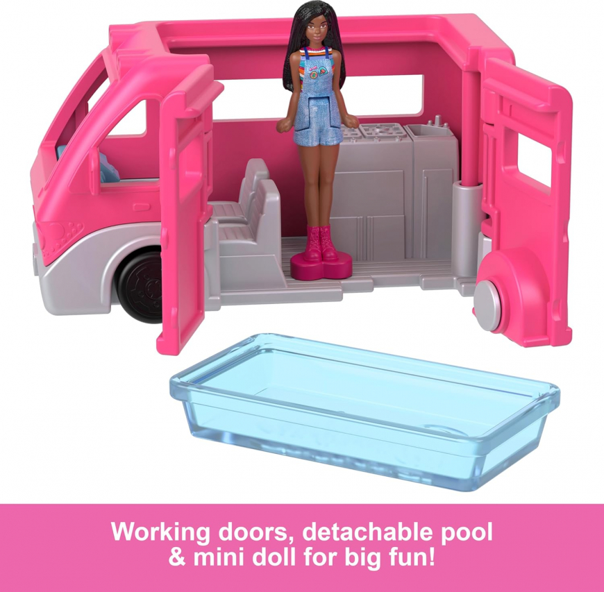 Barbie Mini BarbieLand Mini Dreamcamper with doll