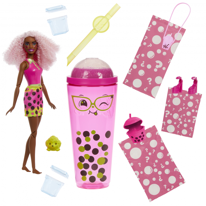 Barbie Pop Reveal Bubble Tea Series 2024 Berry Bliss doll