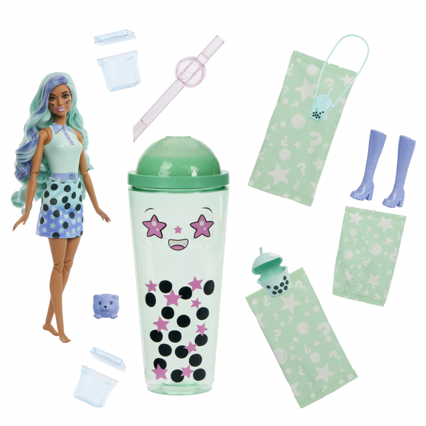 Barbie Pop Reveal Bubble Tea Series 2024 Green Tea doll
