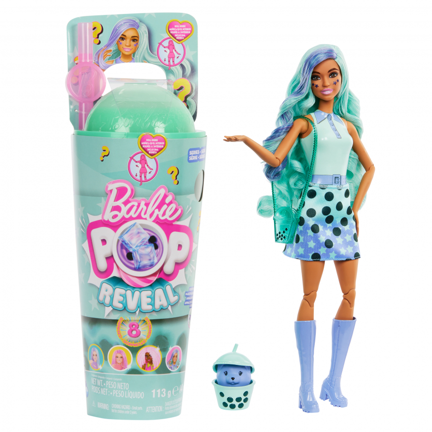 Barbie Pop Reveal Bubble Tea Series 2024 Green Tea doll