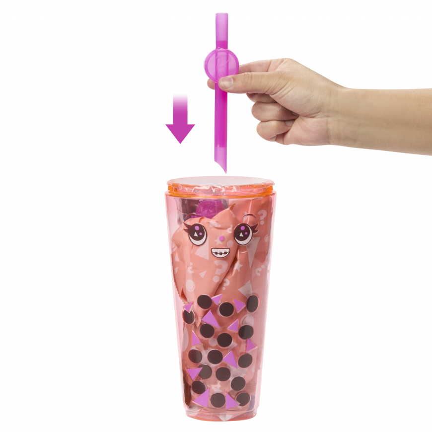 Barbie Pop Reveal Bubble Tea Series 2024 Mango Mochi doll HTJ22