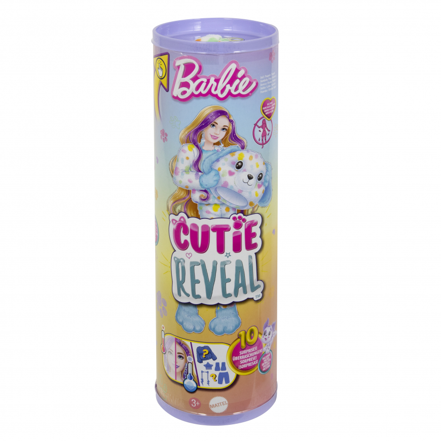 Barbie Cutie Reveal Color Dreams Series Dalmatian doll HRK41