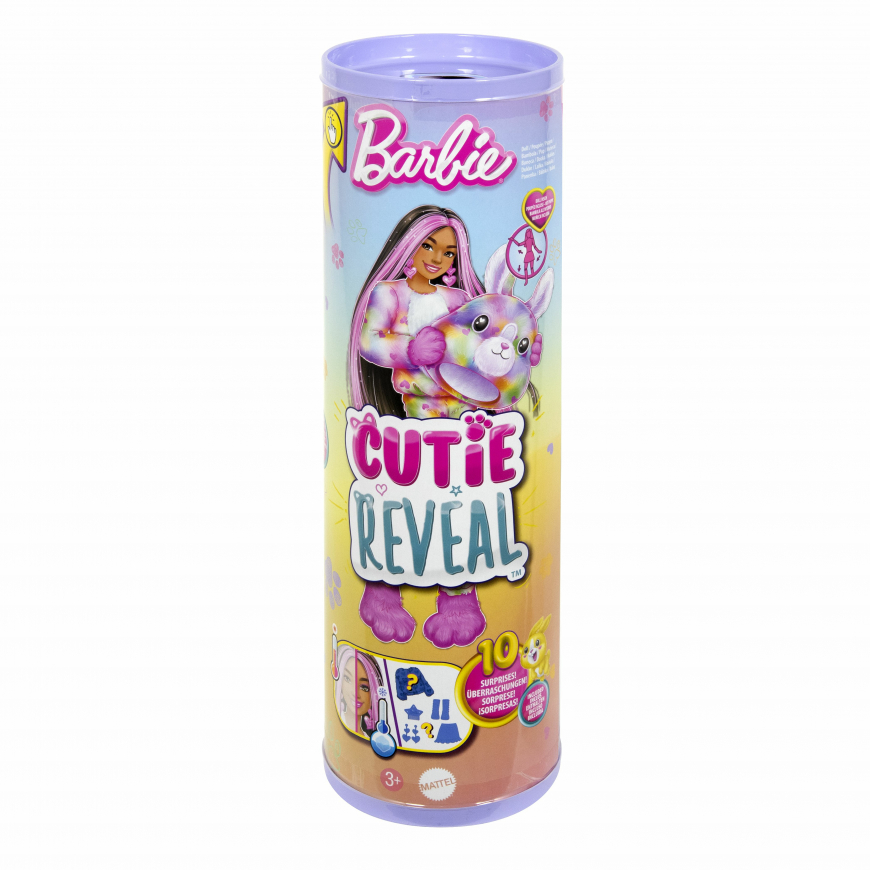 Barbie Cutie Reveal Color Dreams Series Rabbit doll HRK38