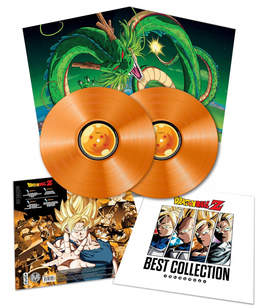 Dragon Ball Z Original Soundtrack Orange Vinyl