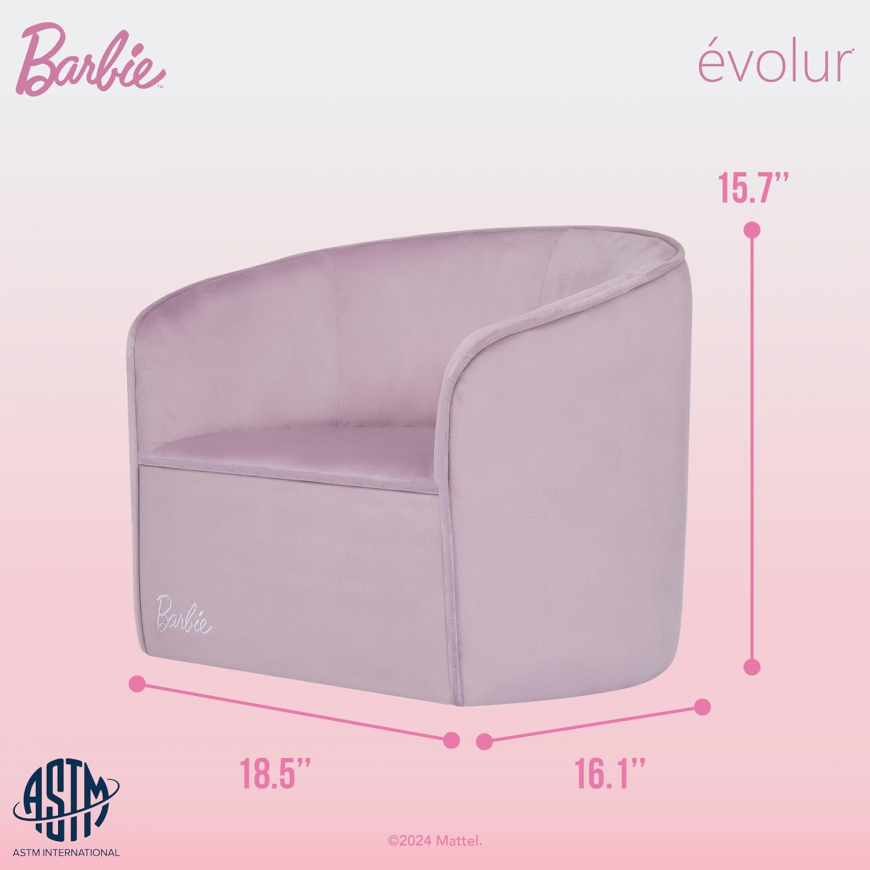 Barbie x Evolur Be Bold Be You Kid's Sofa