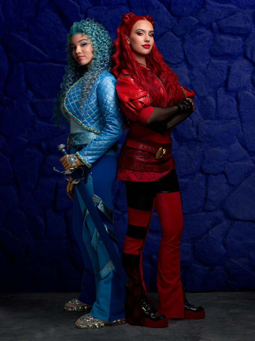 Descendants The Rise of Red promo images red and chloe