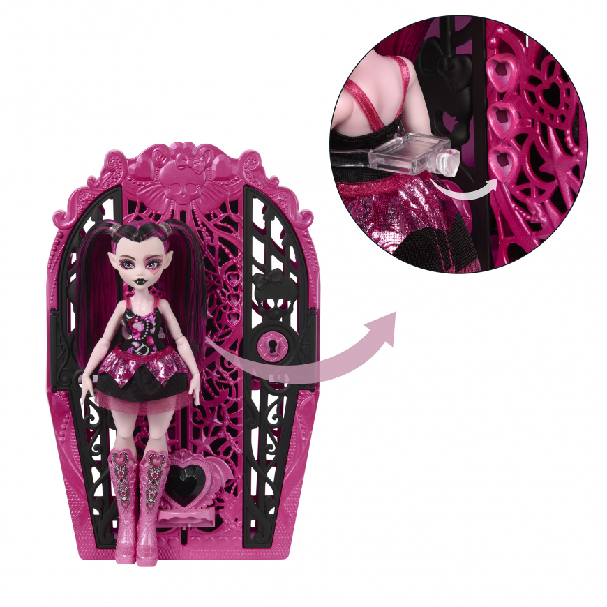 Monster High Skulltimate Secrets series 4 Monster Mysteries Draculaura doll