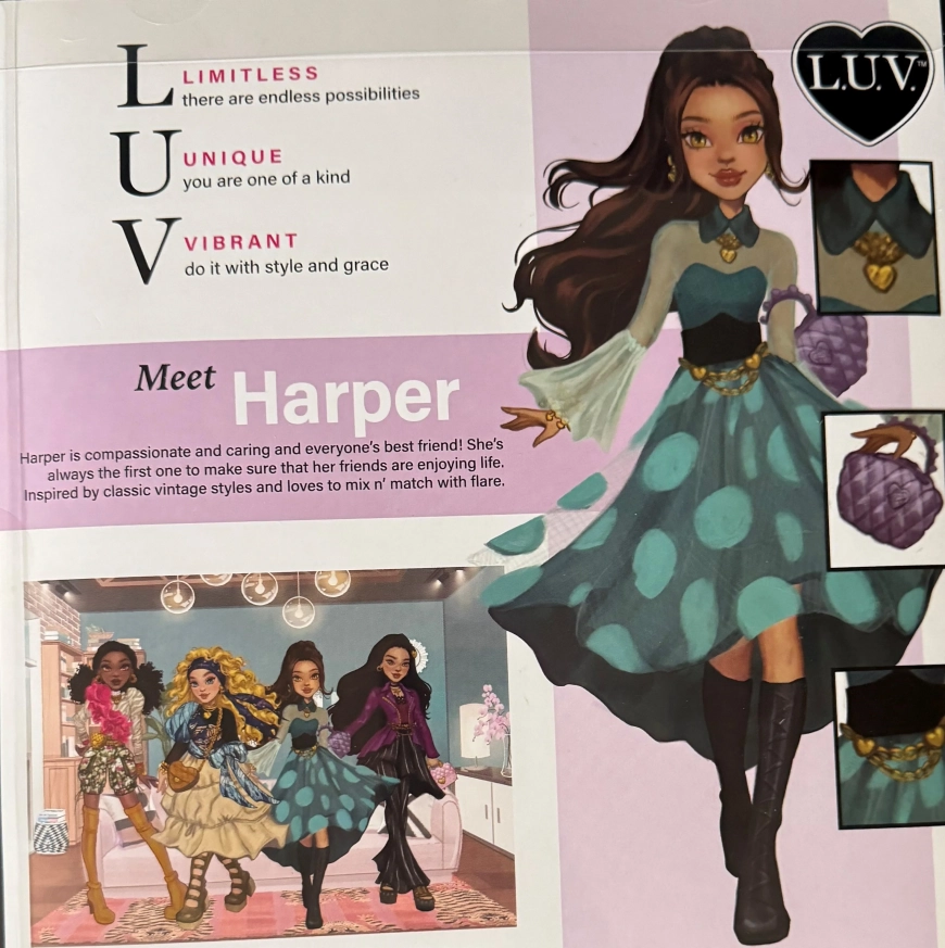 LUV fashion doll Harper