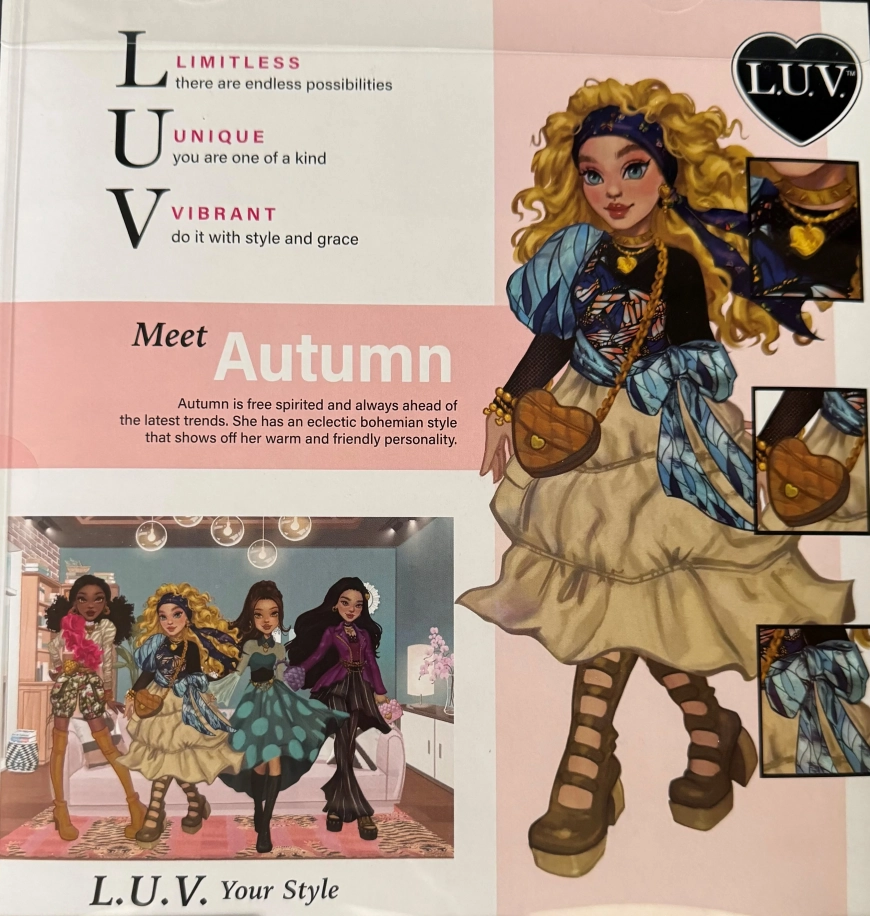 LUV fashion doll Autumn