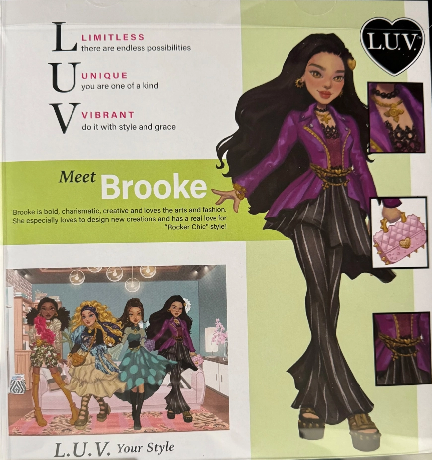 LUV fashion doll Brooke