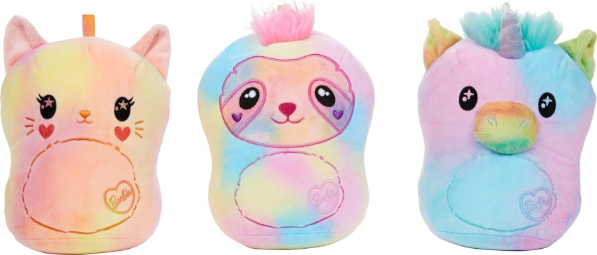 Barbie Tie-Dye Reveal Plush Toys