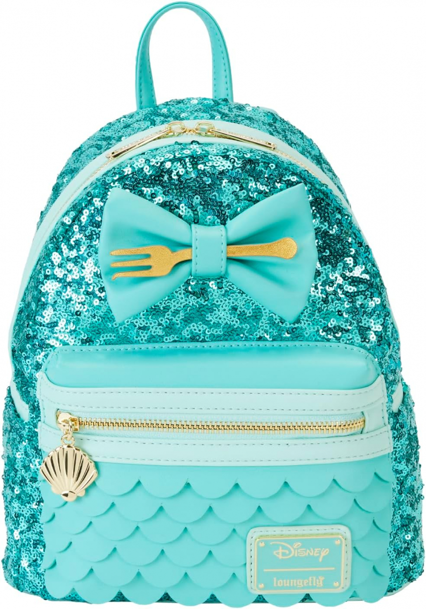 Loungefly Disney The Little Mermaid Sequins Collection Mini-backpack