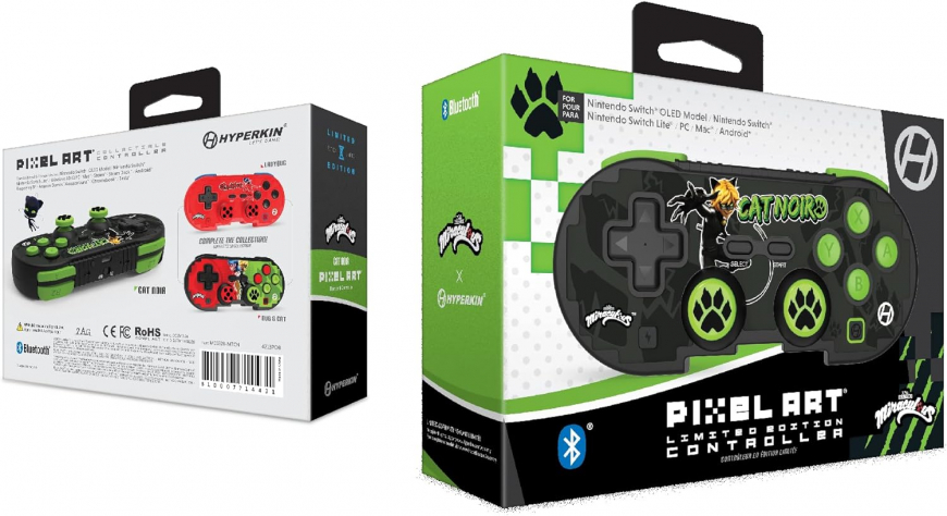 Hyperkin Limited Edition Bluetooth Controller Cat Noir Edition