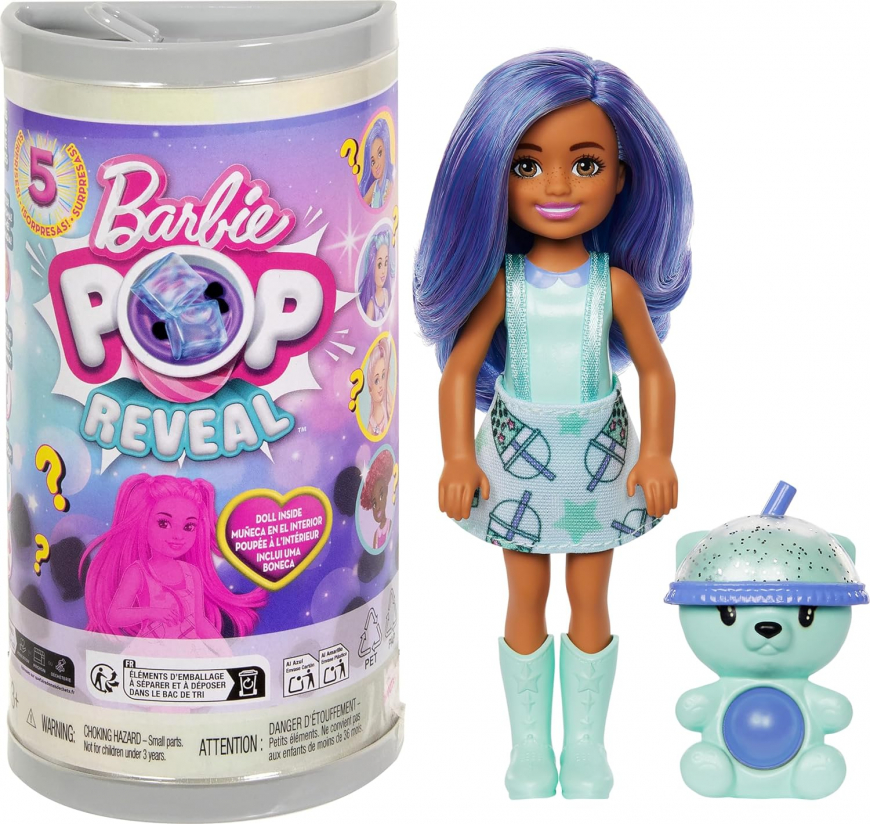 Barbie Pop Reveal Bubble Tea Series Chelsea dolls