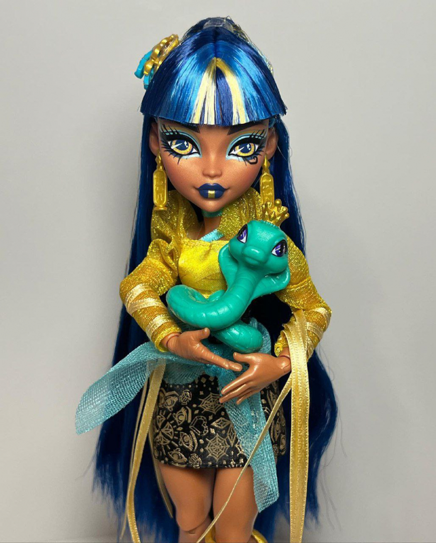 New Monster High Core Refresh Frankie Stein, Lagoona Blue and Cleo de Nile G3 dolls 2024 in real life photos