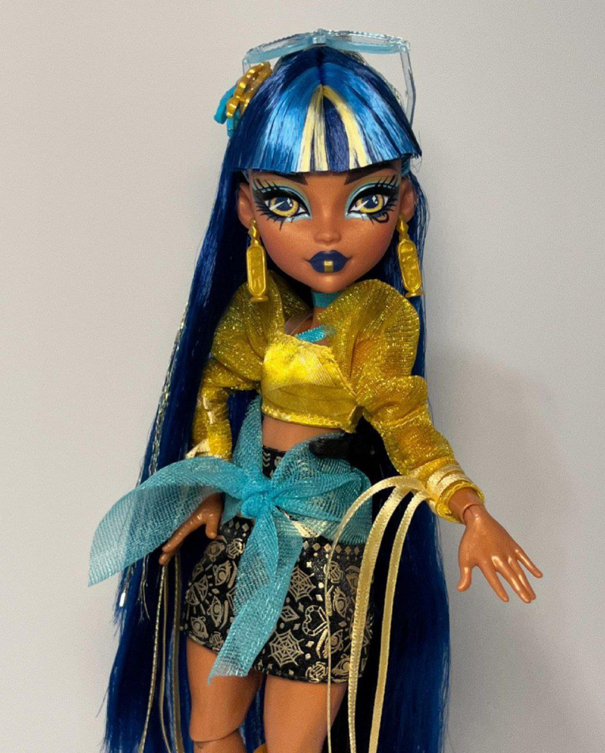 New Monster High Core Refresh Frankie Stein, Lagoona Blue and Cleo de Nile G3 dolls 2024 in real life photos