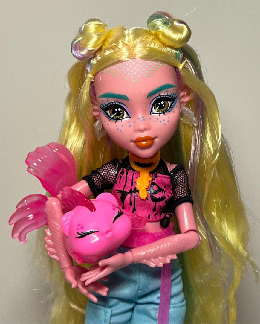 New Monster High Core Refresh Frankie Stein, Lagoona Blue and Cleo de Nile G3 dolls 2024 in real life photos