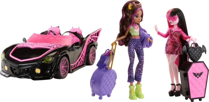 Monster High Eeekend Getaway dolls