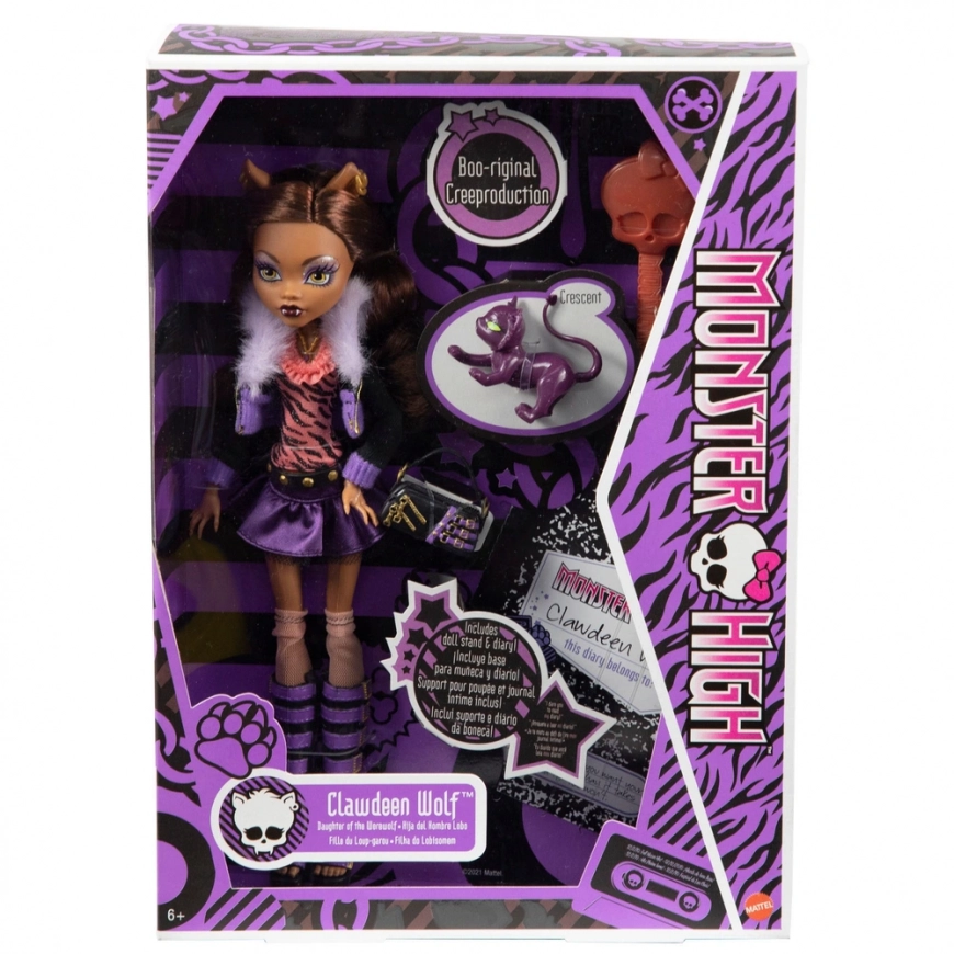 Monster High Reproduction 2024 Doll Clawdeen Wolf