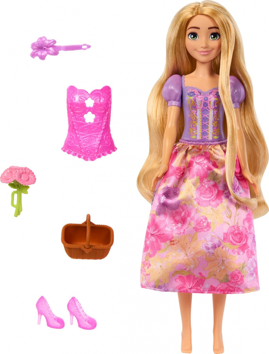 Disney Princess Spin and Reveal  Rapunzel doll