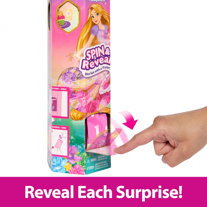 Disney Princess Spin and Reveal  Rapunzel doll